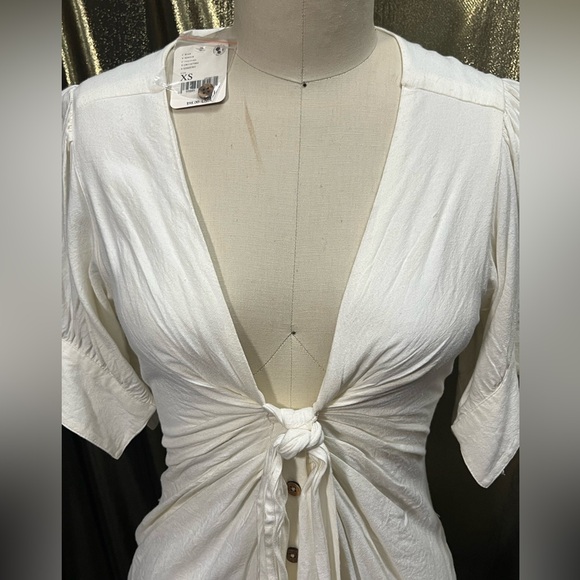 Free People White Maxi Dress - Picture 6 of 7